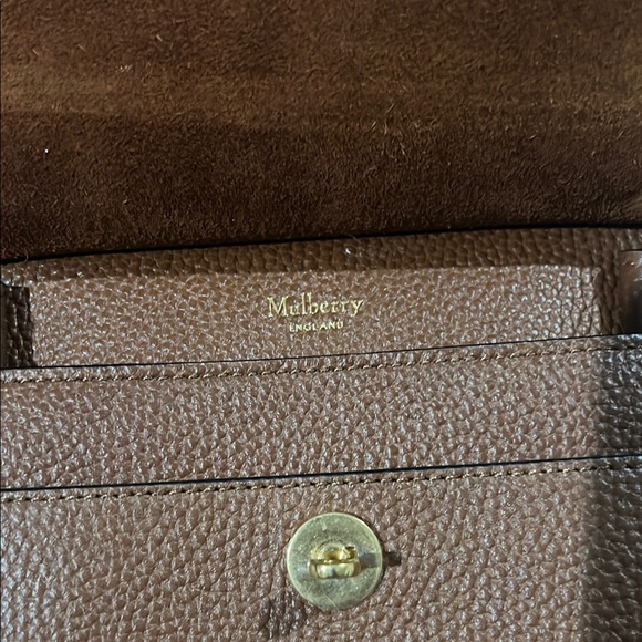 MULBERRY  brown Leather Crossbody Bag